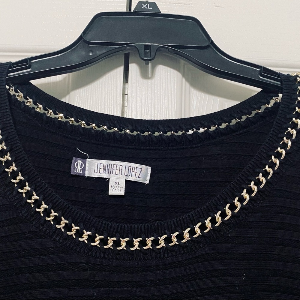 Jennifer Lopez Women’s Black Sweater